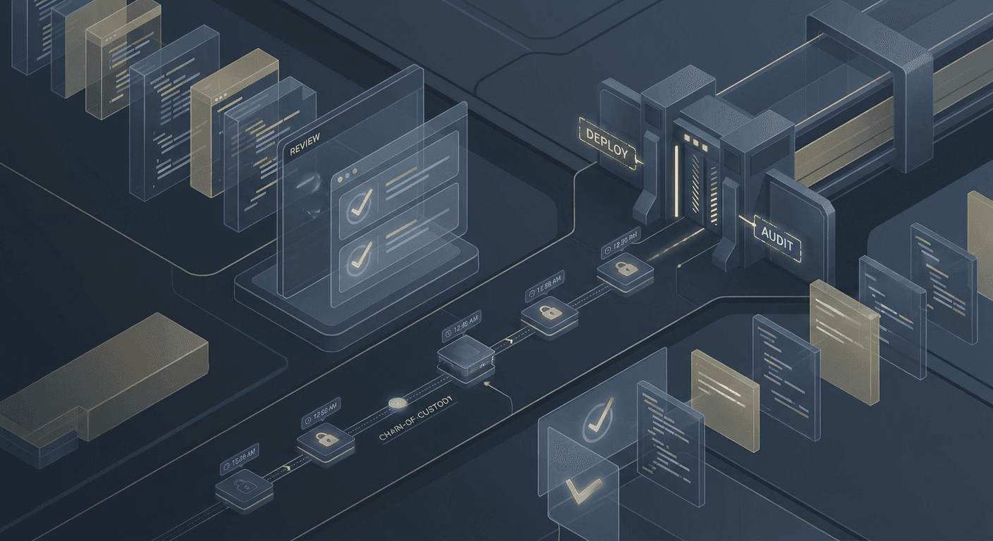 When AI Writes Most of the Code, Auditability Becomes the Product